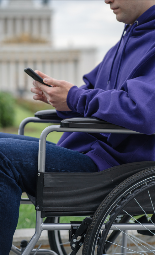 Los Angeles disability lawyers helps person in wheelchair navigate legal process