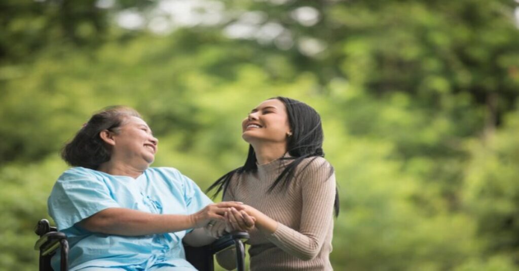 legal representation disability woman with her daughter