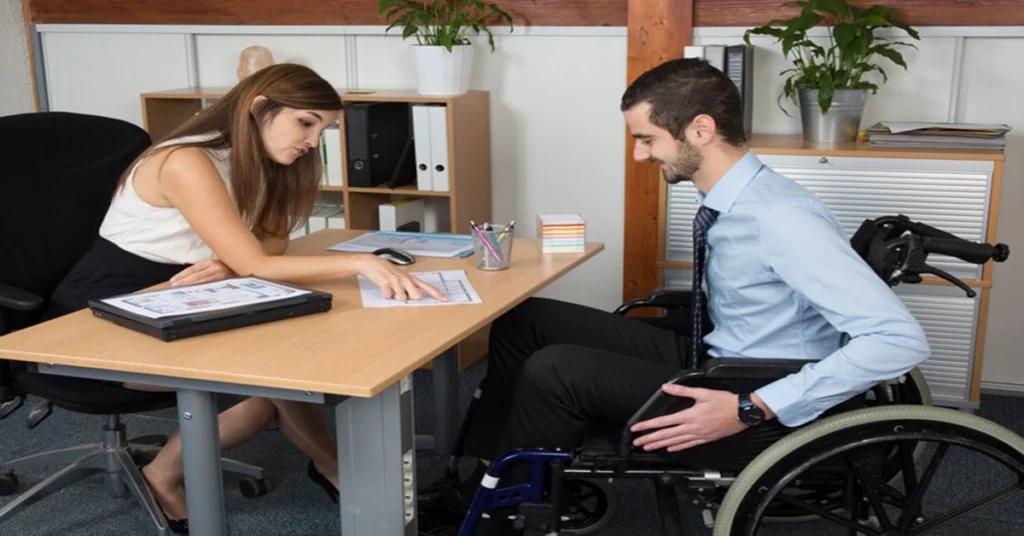 disability legal advice Carpinteria for a man in a wheelchair