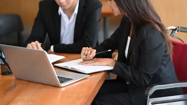 Mid City California Lawyers, One in Wheelchair, Analyzing Information