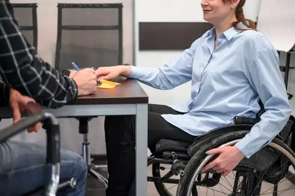 Consultation with Personal Injury Lawyer in Mid City, California - Woman in Wheelchair