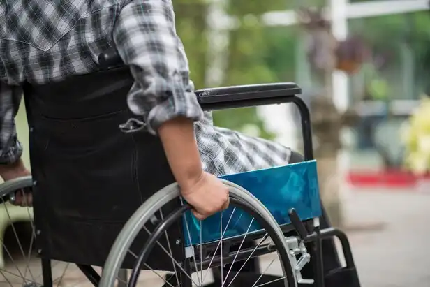 Elderly Woman in Wheelchair at Hospital - California Injury Accident Lawyer